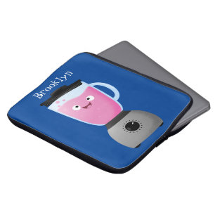 Niedlicher Cartoon für Kochmischer Laptopschutzhülle