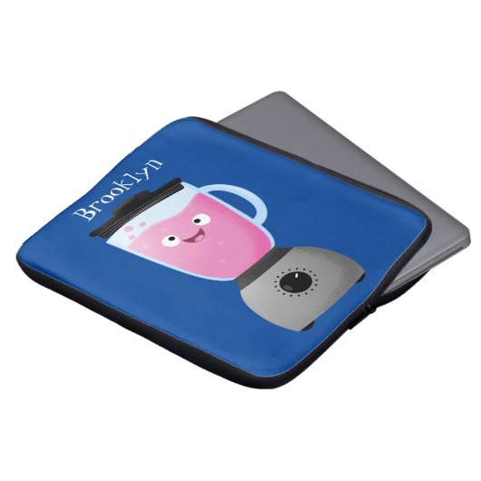 Niedlicher Cartoon für Kochmischer Laptopschutzhülle (Vorne Oben)