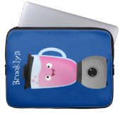 Niedlicher Cartoon für Kochmischer Laptopschutzhülle (Vorderseite)