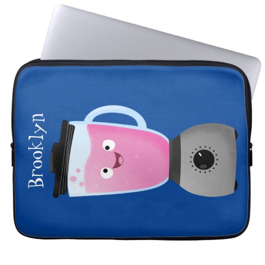 Niedlicher Cartoon für Kochmischer Laptopschutzhülle (Vorderseite)