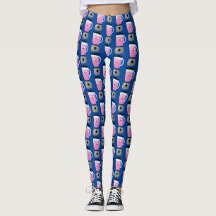 Niedlicher Cartoon für Kochmischer Leggings