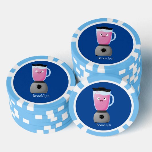 Niedlicher Cartoon für  Kochmischer Pokerchips (Stapel)