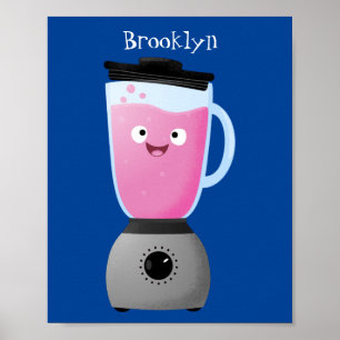 Niedlicher Cartoon für  Kochmischer Poster