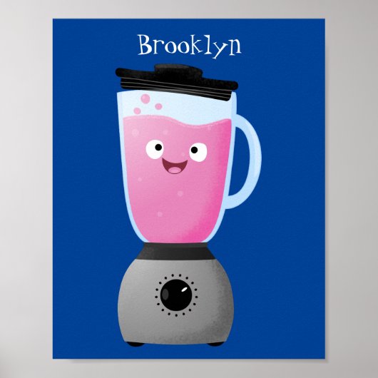 Niedlicher Cartoon für  Kochmischer Poster (Vorne)