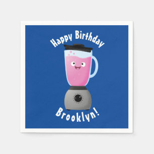 Niedlicher Cartoon für Kochmischer Serviette