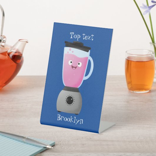 Niedlicher Cartoon für Kochmischer Sockelschild (In SItu)