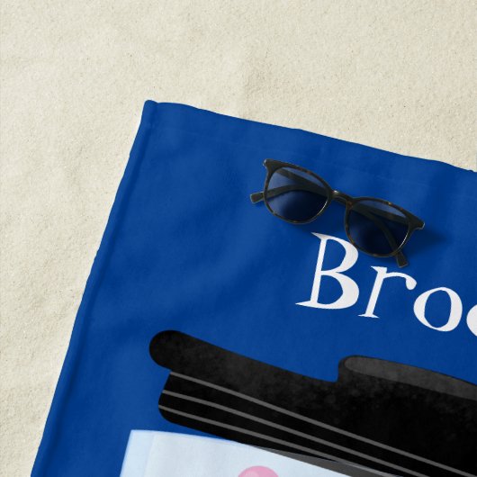 Niedlicher Cartoon für Kochmischer Strandtuch (Beispiel)