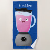 Niedlicher Cartoon für Kochmischer Strandtuch (Vorderseite)