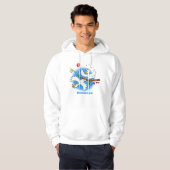 Niedlicher Cartoon für lustige Kakatovögel Hoodie (Vorne ganz)