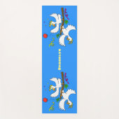 Niedlicher Cartoon für lustige Kakatovögel Yogamatte (Vorderseite)