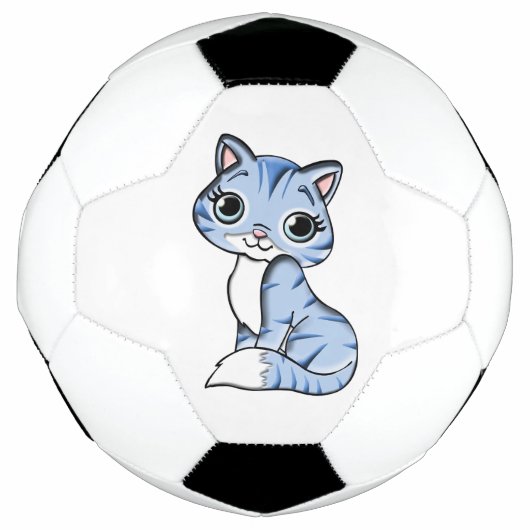 Niedlicher Cartoon Fußball (Vorderseite)