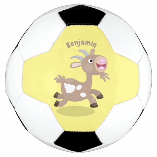 Niedlicher Cartoon Fußball (Vorderseite)