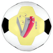 Niedlicher Cartoon Fußball (Gedreht)