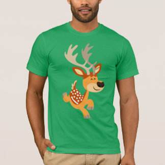 Niedlicher Cartoon Gambolage-T - Shirt für Schwarz