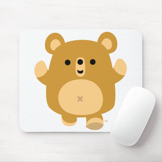 Niedlicher Cartoon Gebärmuttermuskel Mousepad (Mit Mouse)