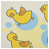 Niedlicher Cartoon Gelbente Muster Stoff (Muster)