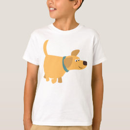 Niedlicher Cartoon Gelbes Labrador Kinder T - Shir T-Shirt