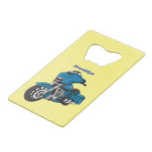 Niedlicher Cartoon Geldbeutel Flaschenöffner (Rückseite Schrägansicht)