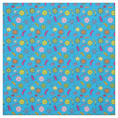 Niedlicher Cartoon Germs Stoff (Muster)