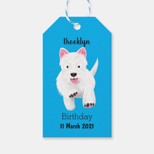 Niedlicher Cartoon Geschenkanhänger (Vorderseite)