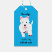 Niedlicher Cartoon Geschenkanhänger (Rückseite)