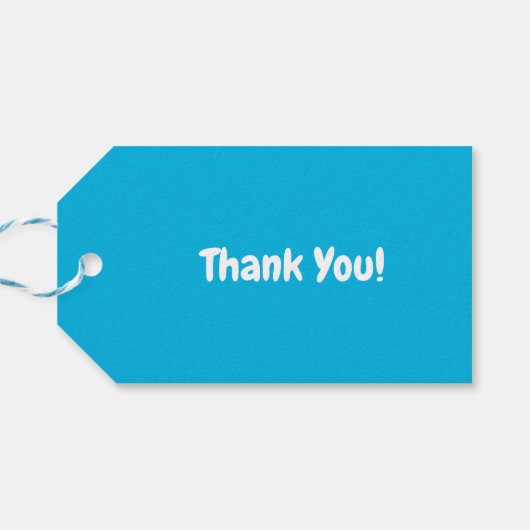 Niedlicher Cartoon Geschenkanhänger (Rückseite Horizontal)