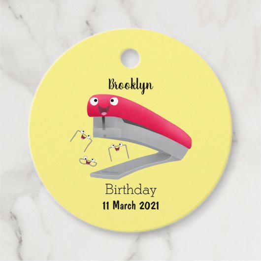 Niedlicher Cartoon Geschenkanhänger (Vorderseite)