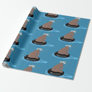 Niedlicher Cartoon Geschenkpapier