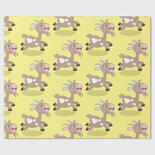 Niedlicher Cartoon Geschenkpapier (Flach)