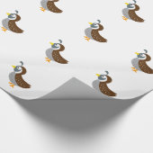 Niedlicher Cartoon Geschenkpapier (Ecke)