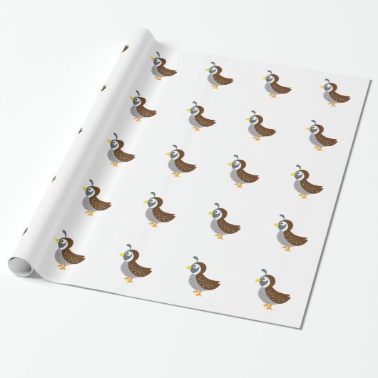 Niedlicher Cartoon Geschenkpapier (Ungerollt)