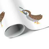 Niedlicher Cartoon Geschenkpapier (Rolleneckpunkt)