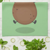 Niedlicher Cartoon Geschirrtuch (Gefaltet)