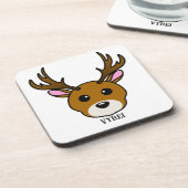 Niedlicher Cartoon Getränkeuntersetzer (Linke Seite)