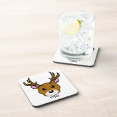 Niedlicher Cartoon Getränkeuntersetzer (Rechte Seite)
