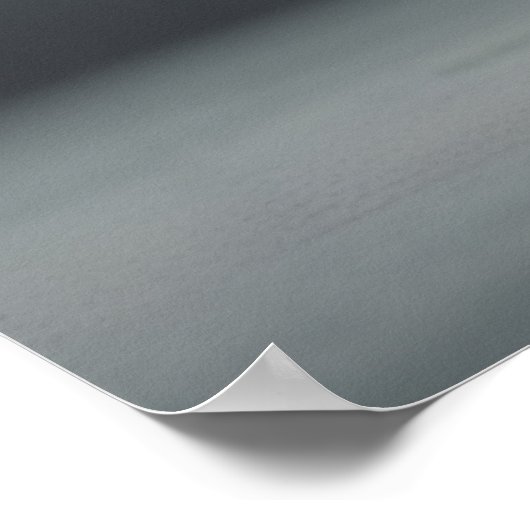 Niedlicher Cartoon Ghost Holding einer Trick-oder- Poster (Ecke)