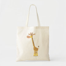 Niedlicher Cartoon Giraffe-Beutel
