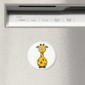 Niedlicher Cartoon Giraffe Clipart Magnet (In Situ (Geschirrspüler))