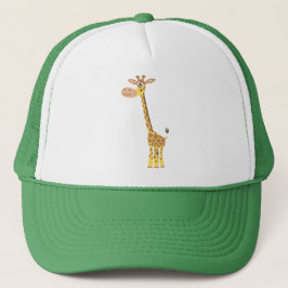Niedlicher Cartoon Giraffe Hat Truckerkappe