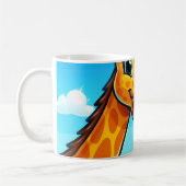 Niedlicher Cartoon Giraffe Kaffeetasse (Links)