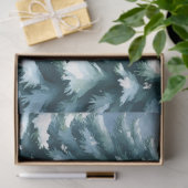 Niedlicher Cartoon Giraffe mit Weihnachtsmannmütze Seidenpapier (Geschenk)