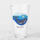Niedlicher Cartoon Glas (Rückseite)