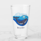 Niedlicher Cartoon Glas (Vorderseite)