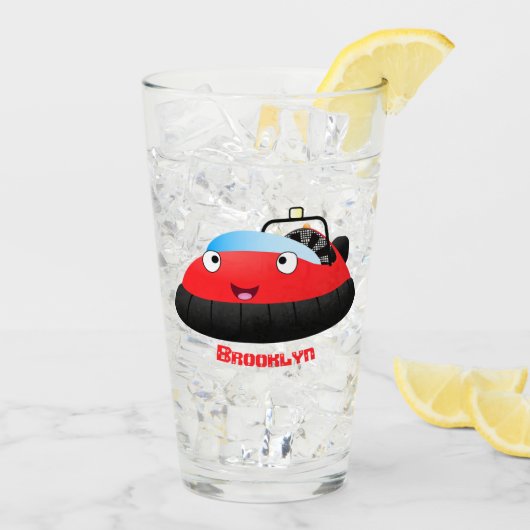 Niedlicher Cartoon Glas (Rückseite Ice)