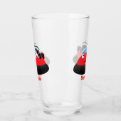 Niedlicher Cartoon Glas (Links)
