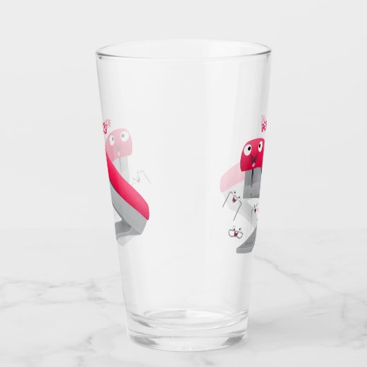 Niedlicher Cartoon Glas (Rechts)