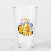 Niedlicher Cartoon Glas (Rückseite)