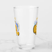 Niedlicher Cartoon Glas (Links)