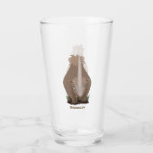 Niedlicher Cartoon Glas (Rückseite)