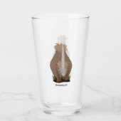 Niedlicher Cartoon Glas (Vorderseite)